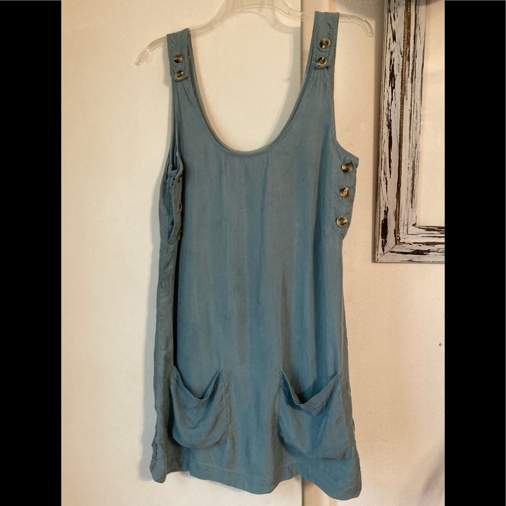 Sancia Sleeveless Buttons Top Sz S/M